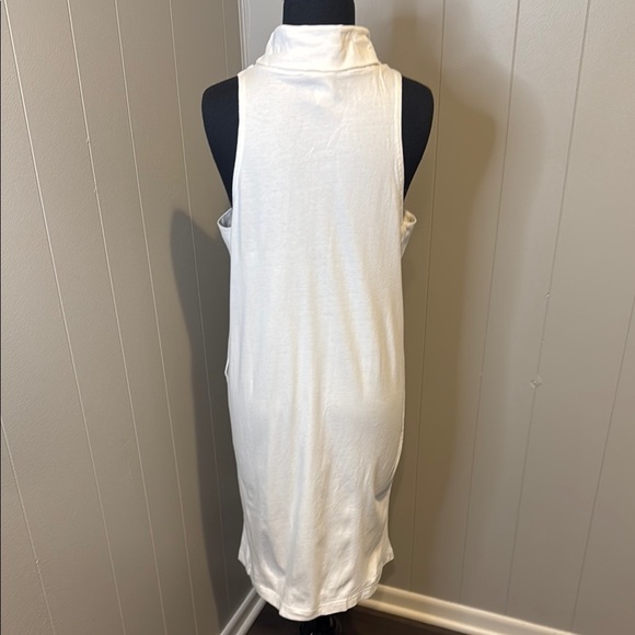 Akemi + Kin Anthropologie Women’s Small White Sleeveless Midi Dress - Picture 4 of 5